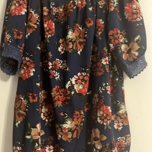 Mileage floral blouse Size 3X